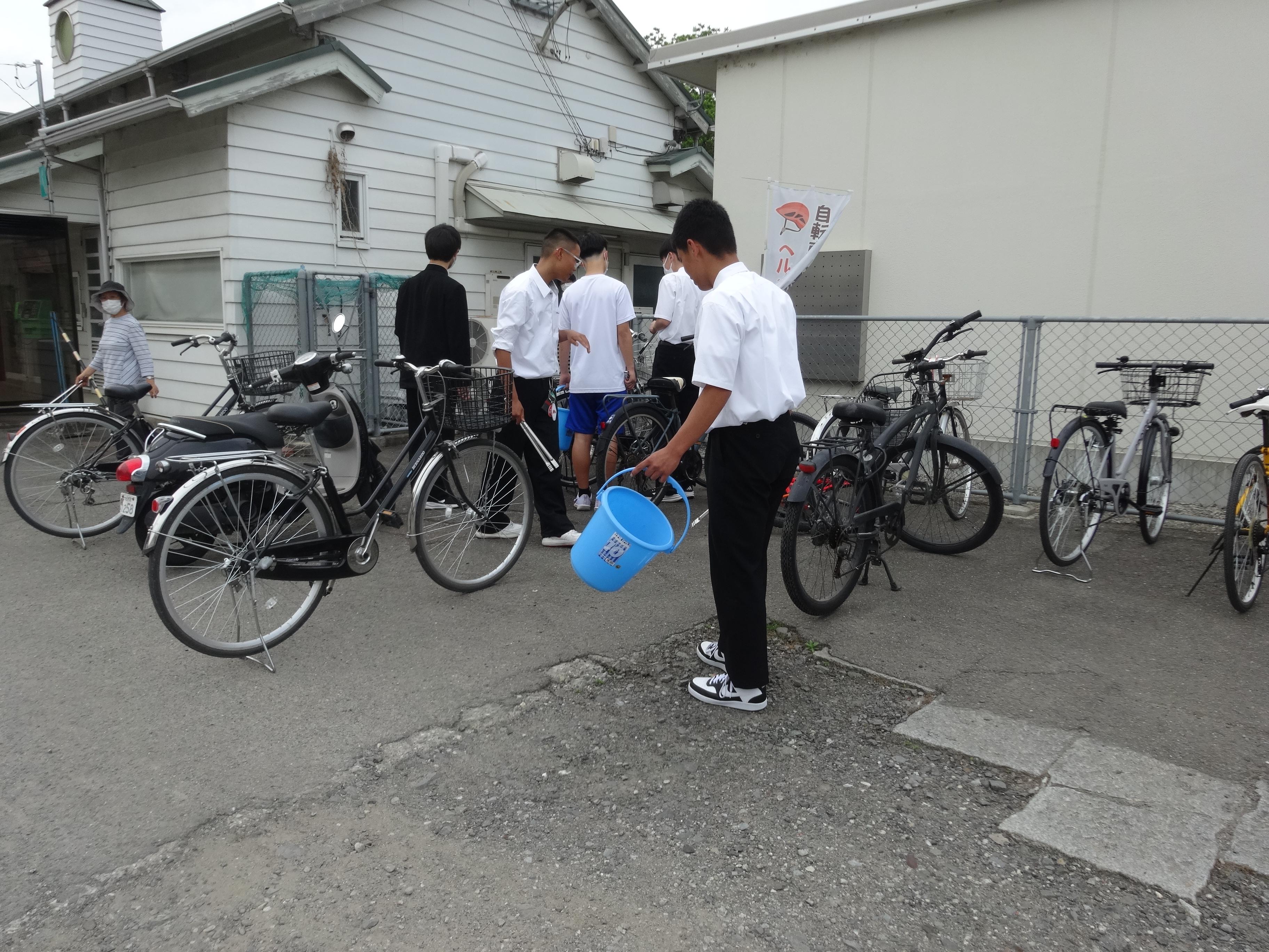 清掃５月貞光駅